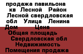 продажа павильона, 40 кв, Лесной › Район ­ Лесной свердловская обл › Улица ­ Ленина › Дом ­ 12 › Цена ­ 300 000 › Общая площадь ­ 40 - Свердловская обл. Недвижимость » Помещения продажа   